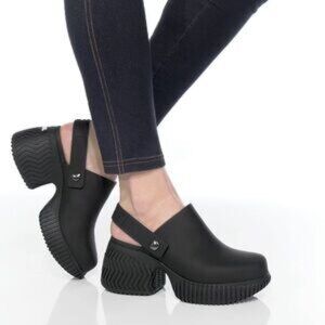 NEW Sorel Ona Streetworks Heeled Clogs in black For Women 925 5s3
